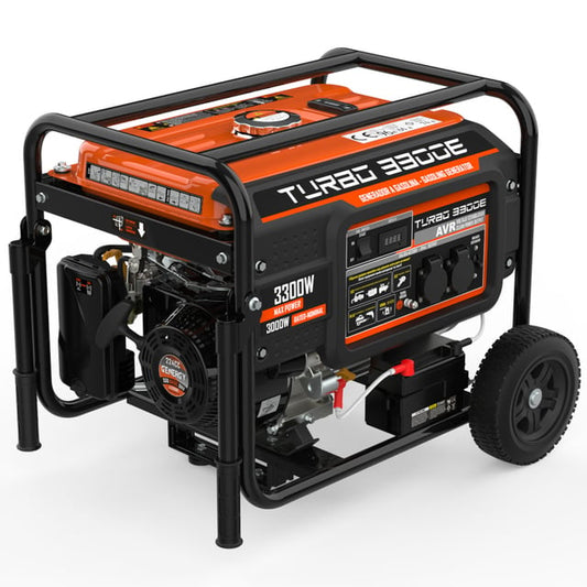 Gerador a gasolina Genergy Turbo 3300 3,3Kw Arrranque elétrico e grande autonomia